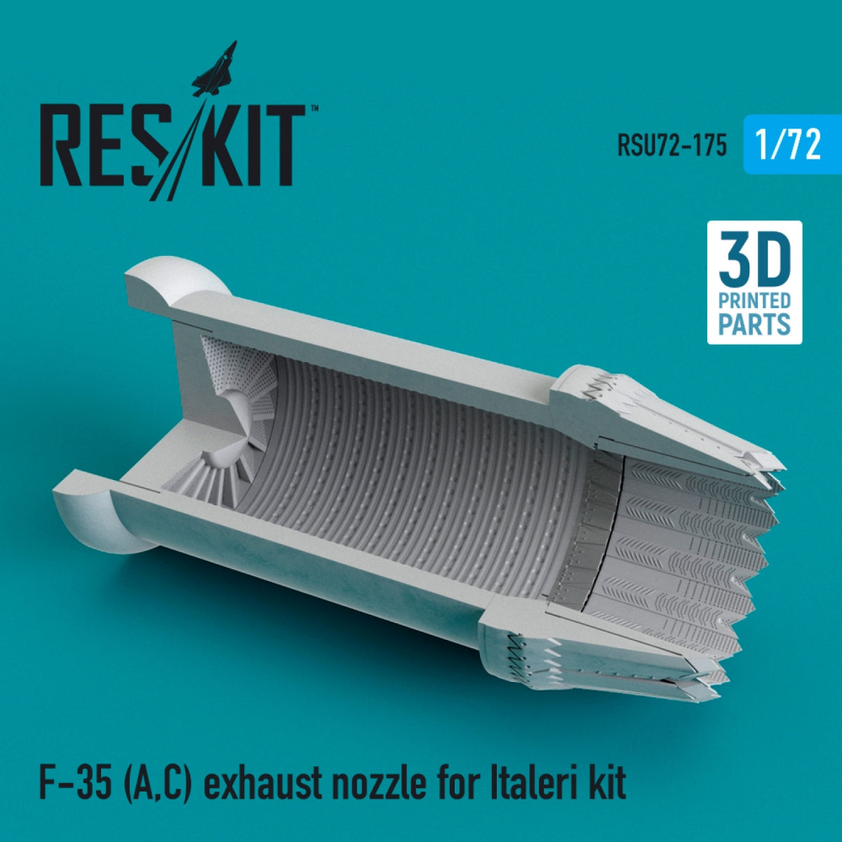 RESKIT RSU72-0175 F-35 (A,C) "Lightning II" exhaust nozzle for Italeri kit 1/72