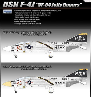 Academy 12305 USN F-4J VF-84 Jolly Rogers 1/48 – Bild 4