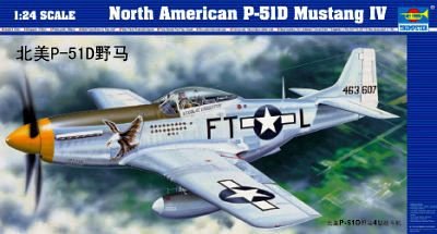 Trumpeter 02401 N.A.P-51D MUSTANG IV 1/24