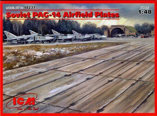 ICM 48231 Plaques d'aérodrome soviétiques PAG-14 (1/48)