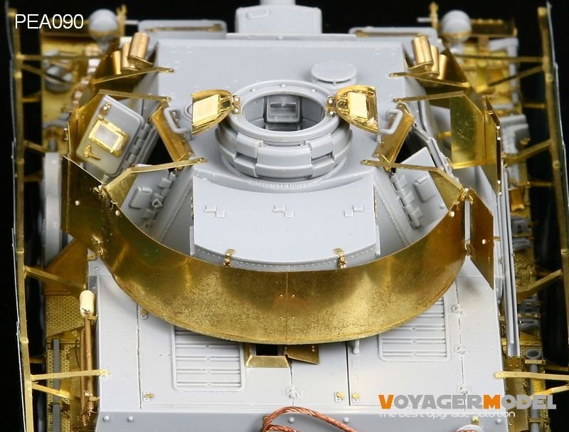 Voyager Model PEA090 Turret Amour for PzKpfw IV Ausf G Late/Ausf H Early (For ALL) 1/35 – immagine 3