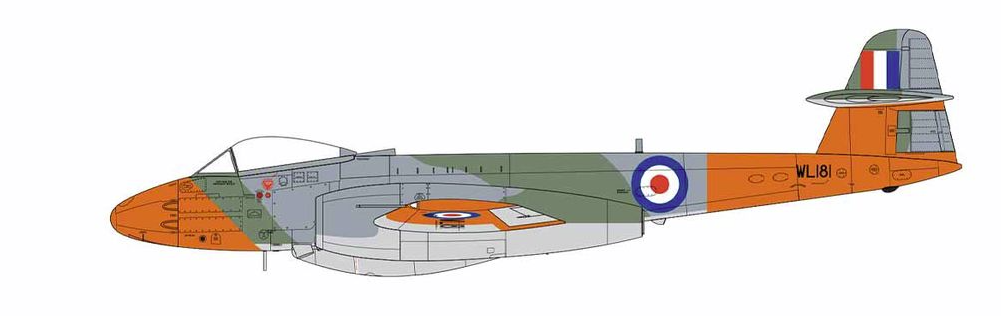 Airfix 09182A Gloster Meteor F.8 1/48 – immagine 3