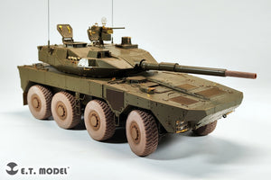 E.T. Model P35-129 JGSDF TYPE 16 Maneuver Combat Vehicle Sagged wheels and Muzzle Brake For TAMIYA Kit 1/35 – zdjęcie 8