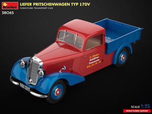 MiniArt 38065 LIEFER PRITSCHENWAGEN TYP 170V. FURNITURE TRANSPORT CAR 1/35 – immagine 5