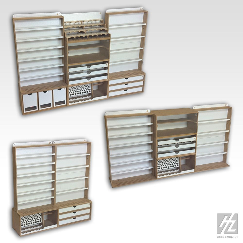 Hobby Zone HZ-s4b Modułowy Wieszak na Farby x 7 – immagine 4
