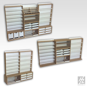 Hobby Zone HZ-s4b Modułowy Wieszak na Farby x 7 – immagine 4