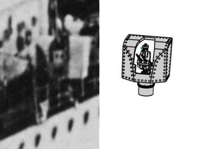 Master SM-350-118 Uzbrojenie francuskiego lekkiego krążownika Marseillaise - 152mm (9 szt.), 90mm (8 szt.), 13,2mm (8 szt.) lufy z żywicznymi mocowaniami (do modelu Trumpetera) 1/350 – imagen 21