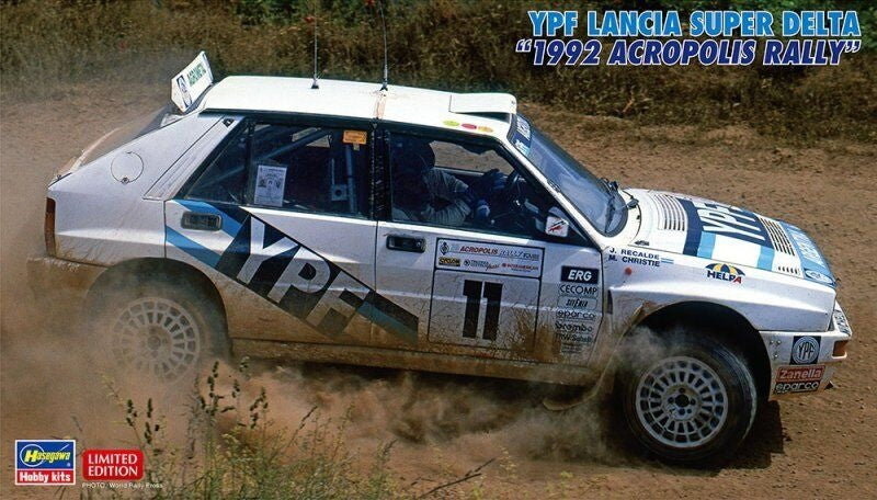 Hasegawa 20685 YPF Lancia Super Delta « Rallye de l&amp;#39;Acropole 1992 » 1/24