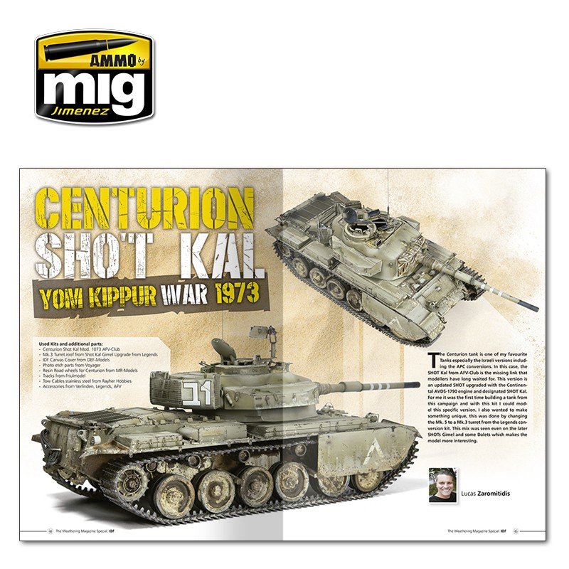 Ammo of Mig Jimenez 6128 TWMS - HOW TO PAINT IDF TANKS - WEATHERING GUIDE (English) – immagine 2
