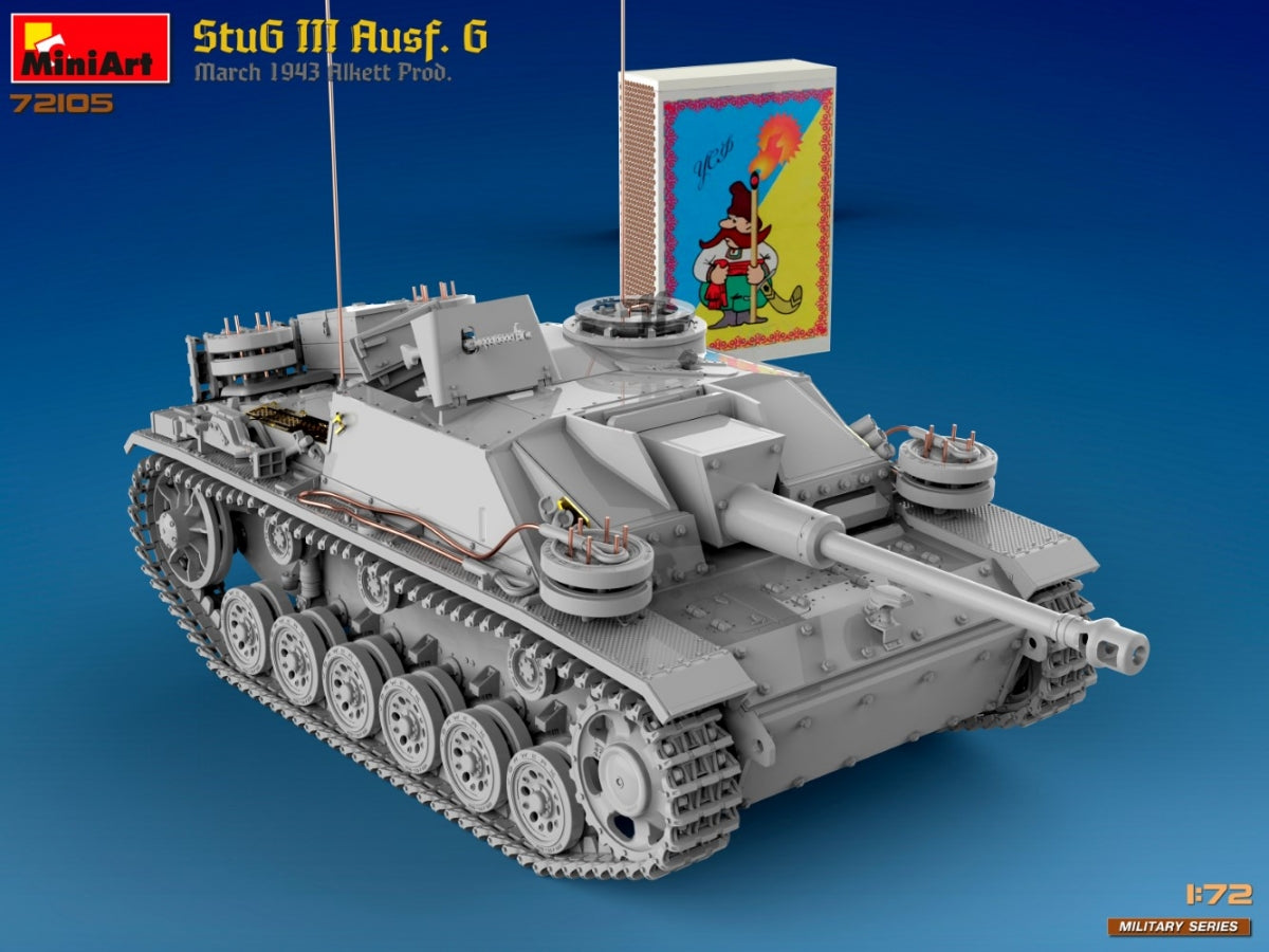 MiniArt 72105 StuG III Ausf. G Mars 1943 Prod. 1/72 – image 3