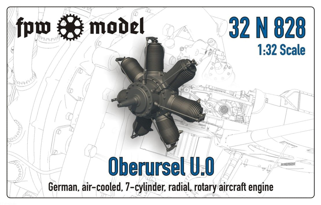 FPW Model 32N828 Oberursel U.0 1/32
