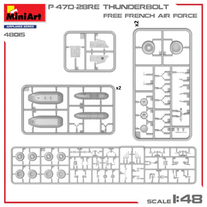 MiniArt 48015 P-47D-28RE THUNDERBOLT. FREE FRENCH AIR FORCE 1/48 – immagine 7