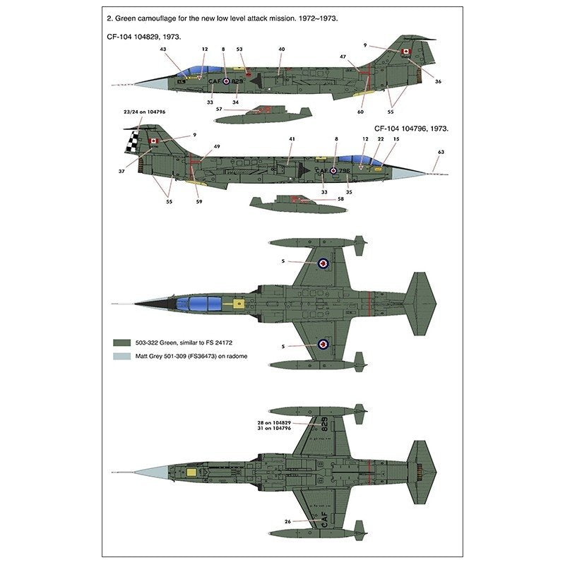 Kinetic K48127 CF-104 Starfighter 1/48 – image 4