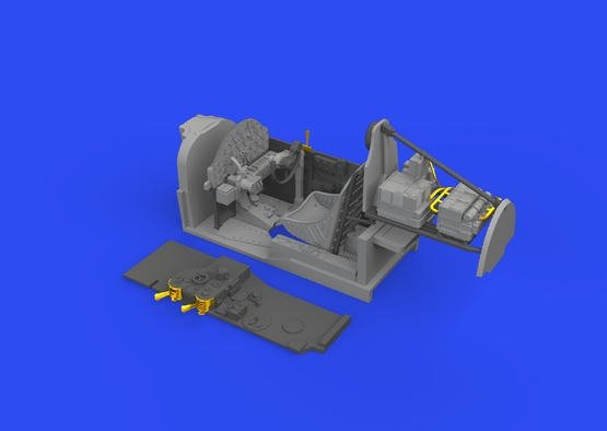 Eduard 648595 P-38H cockpit TAMIYA 1/48 – immagine 2