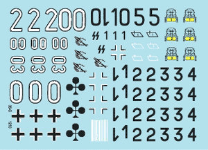 Star Decals 35-C1210 German tanks in Italy # 10. Mixed AFVs 1/35 – zdjęcie 3