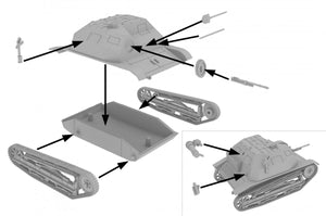 First to Fight PL015 - TKS z km 1/72 – zdjęcie 2