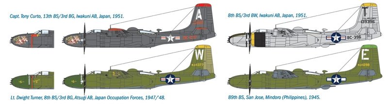 Italeri 1358 A - 26B INVADER 1/72 – zdjęcie 3