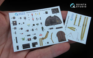 Quinta Studio QD32043 Spitfire Mk. II 3D-Printed &amp;amp; coloured Interior on decal paper (for Revell kit) 1/32 – imagen 2