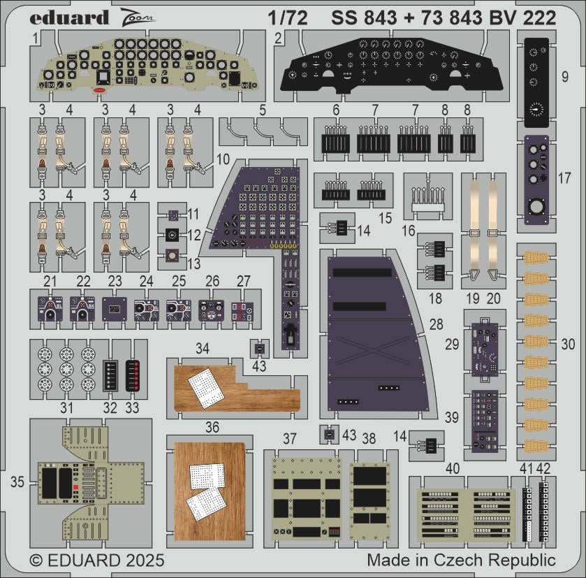 Eduard 73843 BV 222 Revell 1/72 – imagen 2
