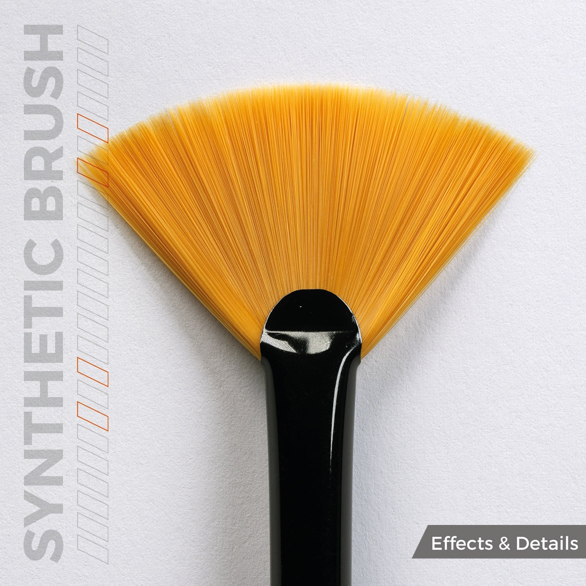 AK Interactive AKB017 AK SYNTHETIC BRUSH – FAN SHAPE – Bild 3