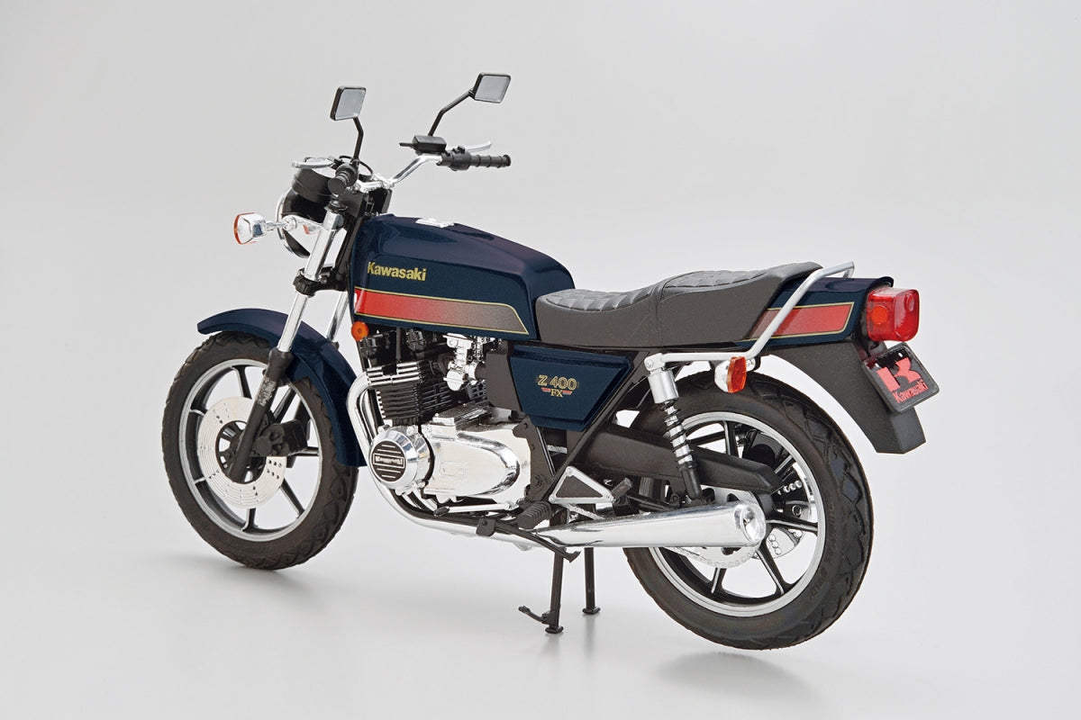 Aoshima 06444 Kawasaki KZ400E Z400FX 81 1/12 – immagine 3