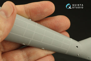 Quinta Studio QRV-032 Triple riveting rows (rivet size 0.15 mm, gap 0.6 mm, suits 1/48 scale), White color, total length 4.4 m/14 ft – imagen 3