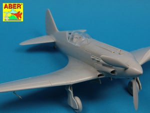 Armement Aber A48114 pour chasseur soviétique MIG-3 : 2 mitrailleuses 7,62 ShKAS ; 1 mitrailleuse UBS de 12,7 mm ; tube de Pitot (1/48) – image 3
