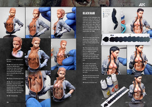 AK Interactive AK520 Learning 12 Painting Female Figures English – immagine 7