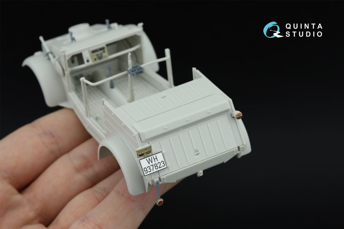 Quinta Studio QD+35151 Kubelwagen Type 82 3D-Printed &amp;amp; coloured Interior on decal paper (Meng VS-016) (with 3D-printed resin parts) 1/35 – immagine 11