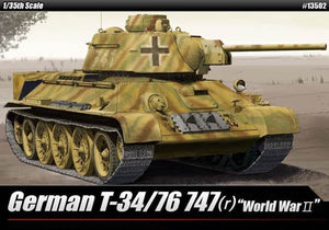 Academy 13502 German T-34/76 747(r) &amp;quot;World War Ⅱ&amp;quot; 1/35