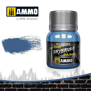 Munitions Mig 0615 DRYBRUSH Bleu 40 ml
