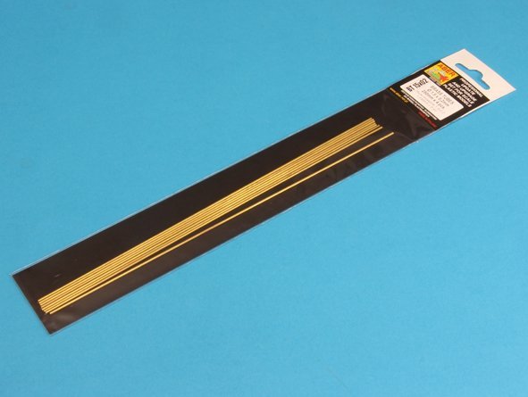 Aber BT15X02 Brass Tubes 1.50x0.20 mm length 250 mm x 4 pcs.