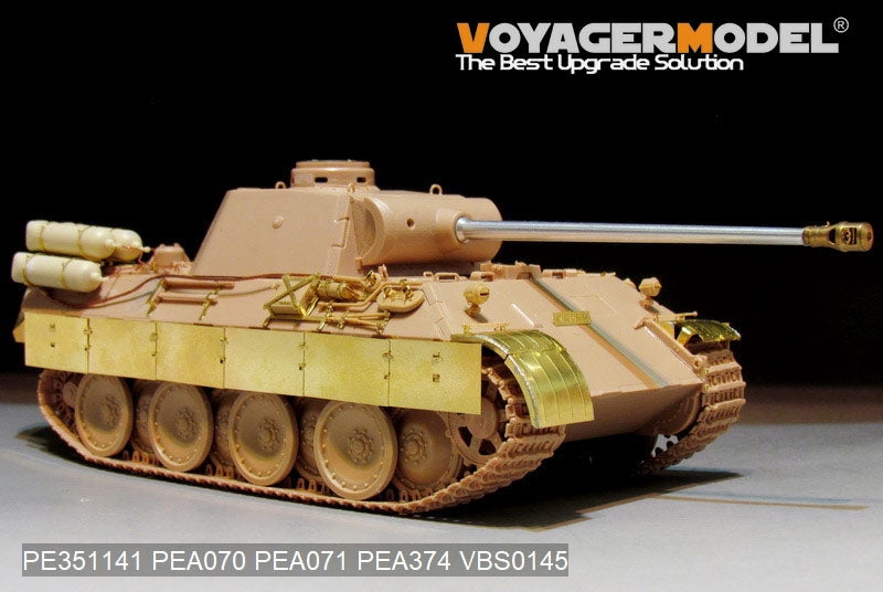 Voyager Model PE351141 WWII German Panther D w/&amp;quot;Stadtgas&amp;quot; Fuel Tanks Basic For TAMIYA 35345 1/35 – Bild 2