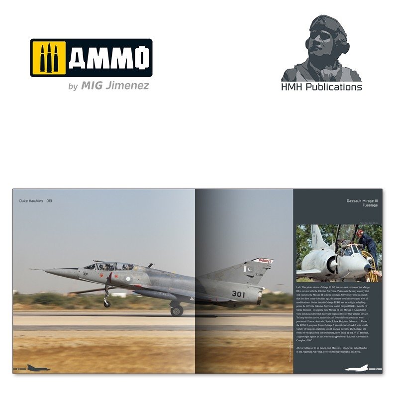 Publications HMH DH-013 Mirage III (Version anglaise) – image 4