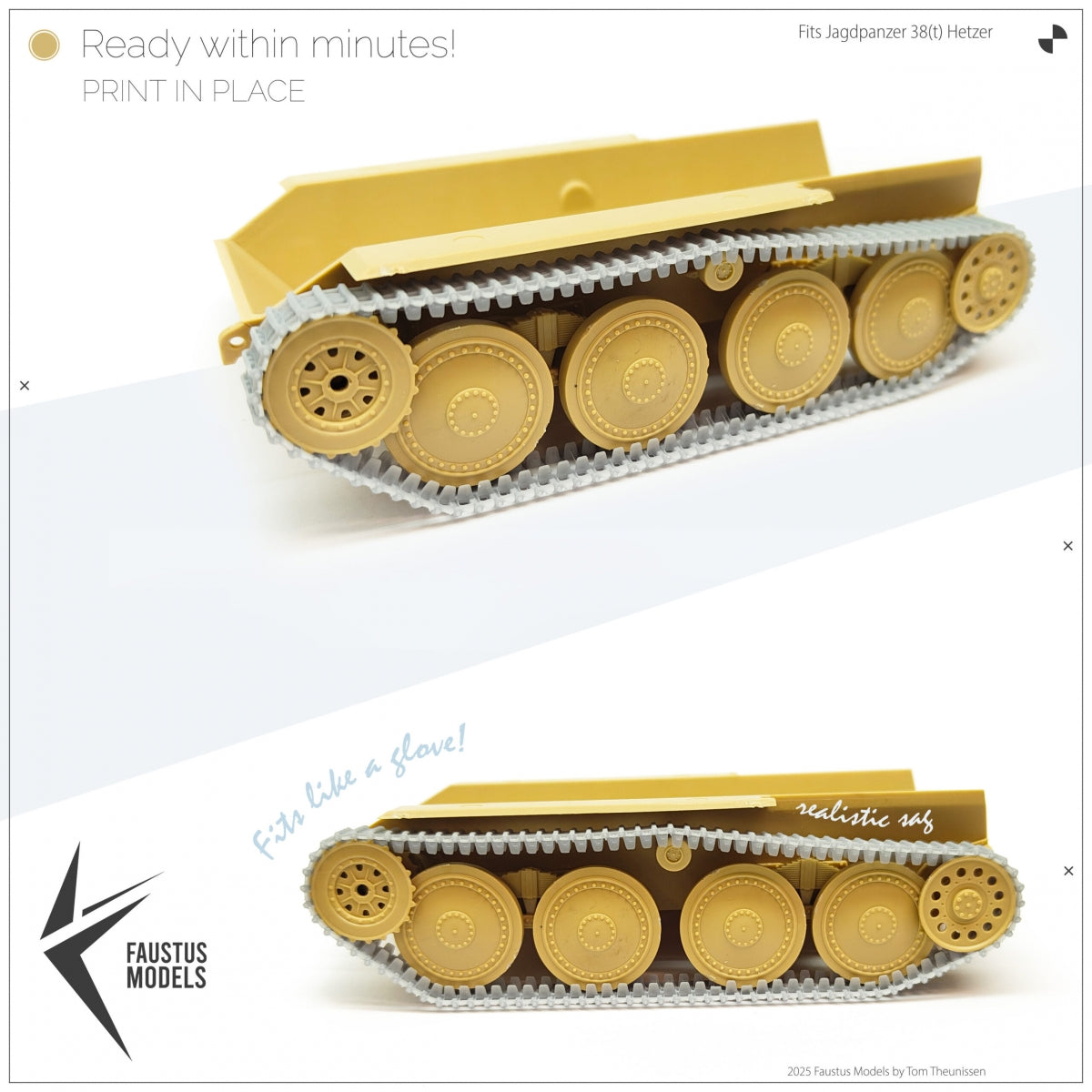 Faustus Models FM35033 Jagdpanther G2 Engine Details 1/35