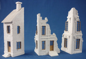 RT-Diorama 35255 Corner Buildings (3pcs.) 1/35 – immagine 2