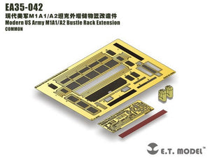 E.T. Model EA35-042 Modern US Army M1A1/A2 Bustle Rack Extension 1/35 – imagen 3