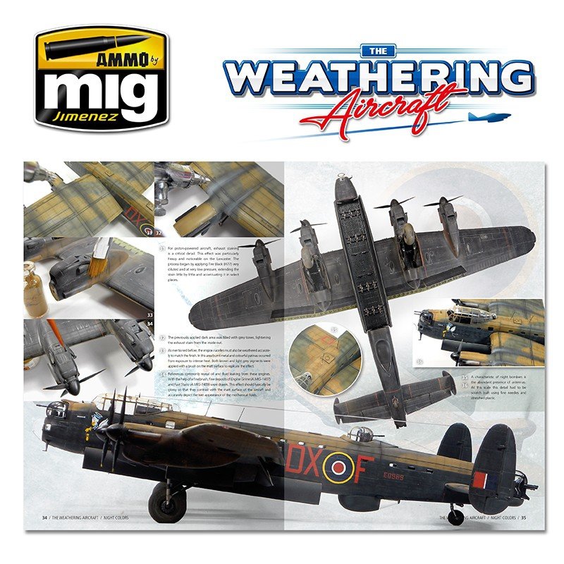 Ammo of Mig 5214 The Weathering Aircraft Numéro 14. COULEURS DE NUIT (Anglais) – image 4