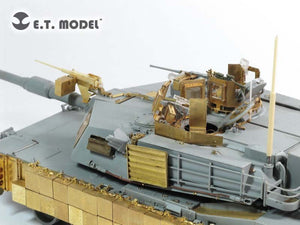 ET Modèle E35-165 Char de combat principal M1A1 de l&amp;#39;armée américaine moderne TUSK I (Pour DRAGON 3535) (1/35) – image 7