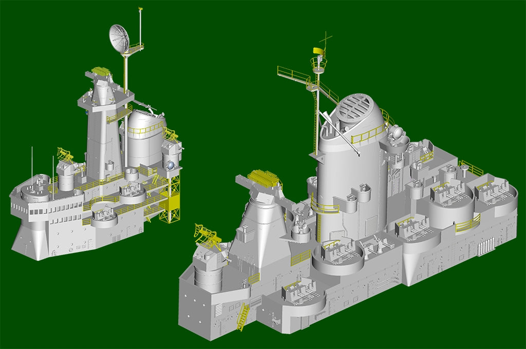 Trumpeter 05373 USS Ohio BB-68 1/350 – Bild 6