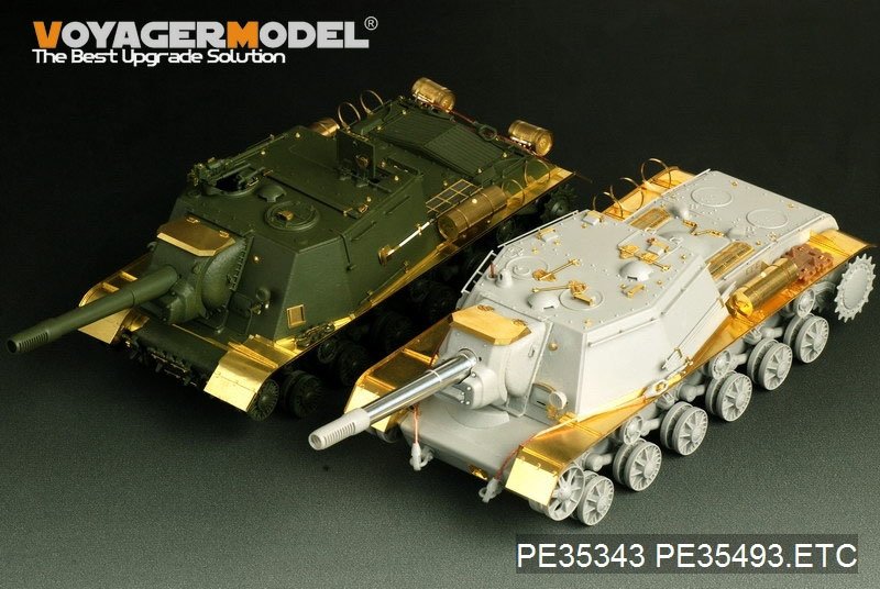 Voyager Model PE35493 WWII Soviet SU-152 late production basic for TRUMPETER 05568 1/35 – zdjęcie 17