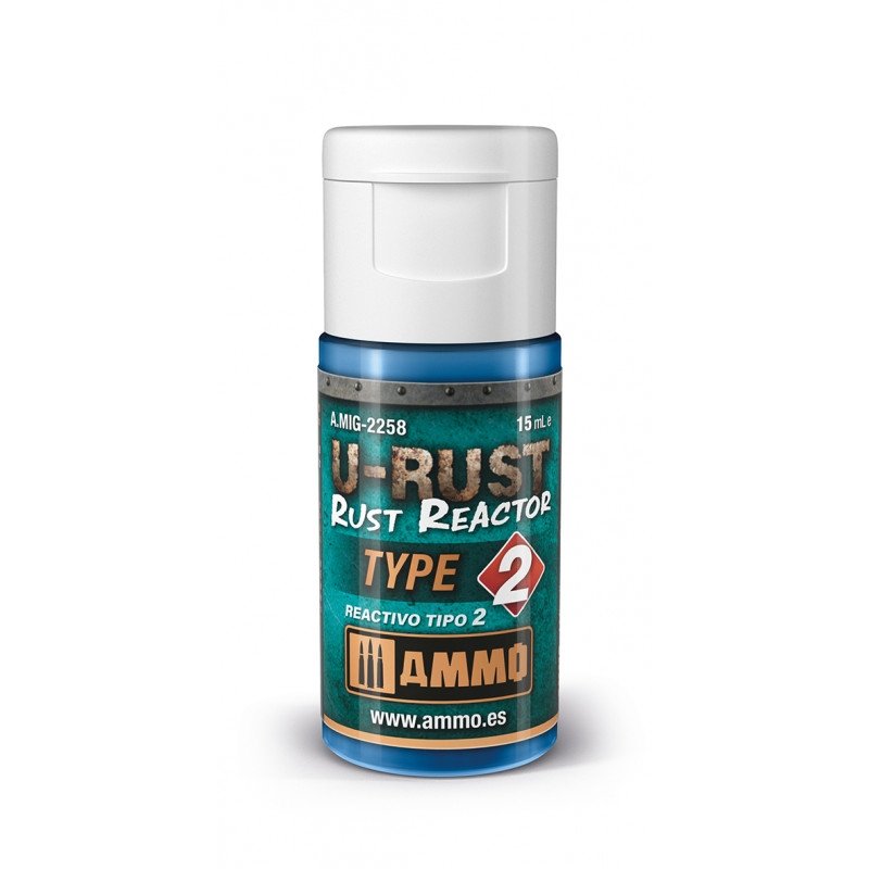 Ammo of Mig 2258 U-RUST RUST REACTOR TYPE 2 (15ml)