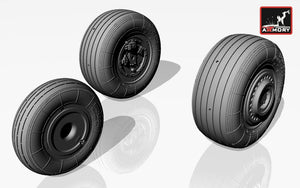 Armory Models AW32003 Sukhoj Su-25 Frogfoot wheels 1/32 – image 2