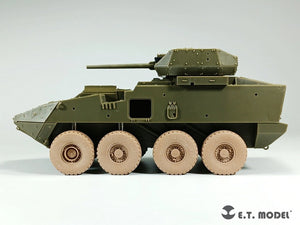 E.T. Model P35-112 US ARMY M1296 &amp;quot;Dragoon&amp;quot; ICV Weighted Road Wheels (3D Printed) For AFV Club Kit 1/35 – immagine 10