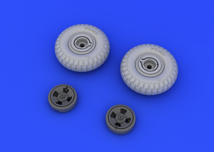 Eduard 648118 Spitfire wheels - 4 spoke w/ pattern 1/48 (EDUARD) – zdjęcie 4