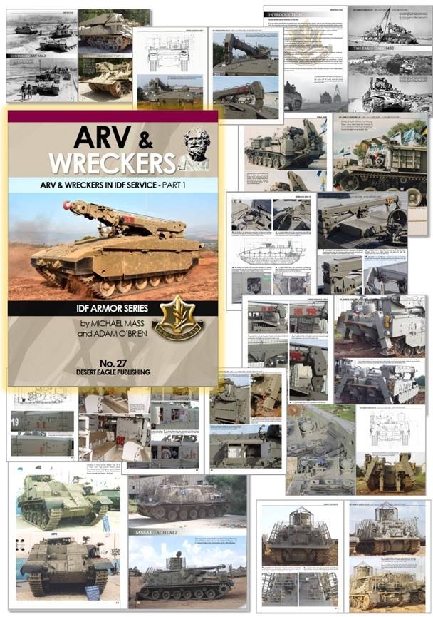 Desert Eagle Publishing DEP-27 ARV &amp;amp; WRECKERS IN IDF SERVICE – PART 1 – zdjęcie 2