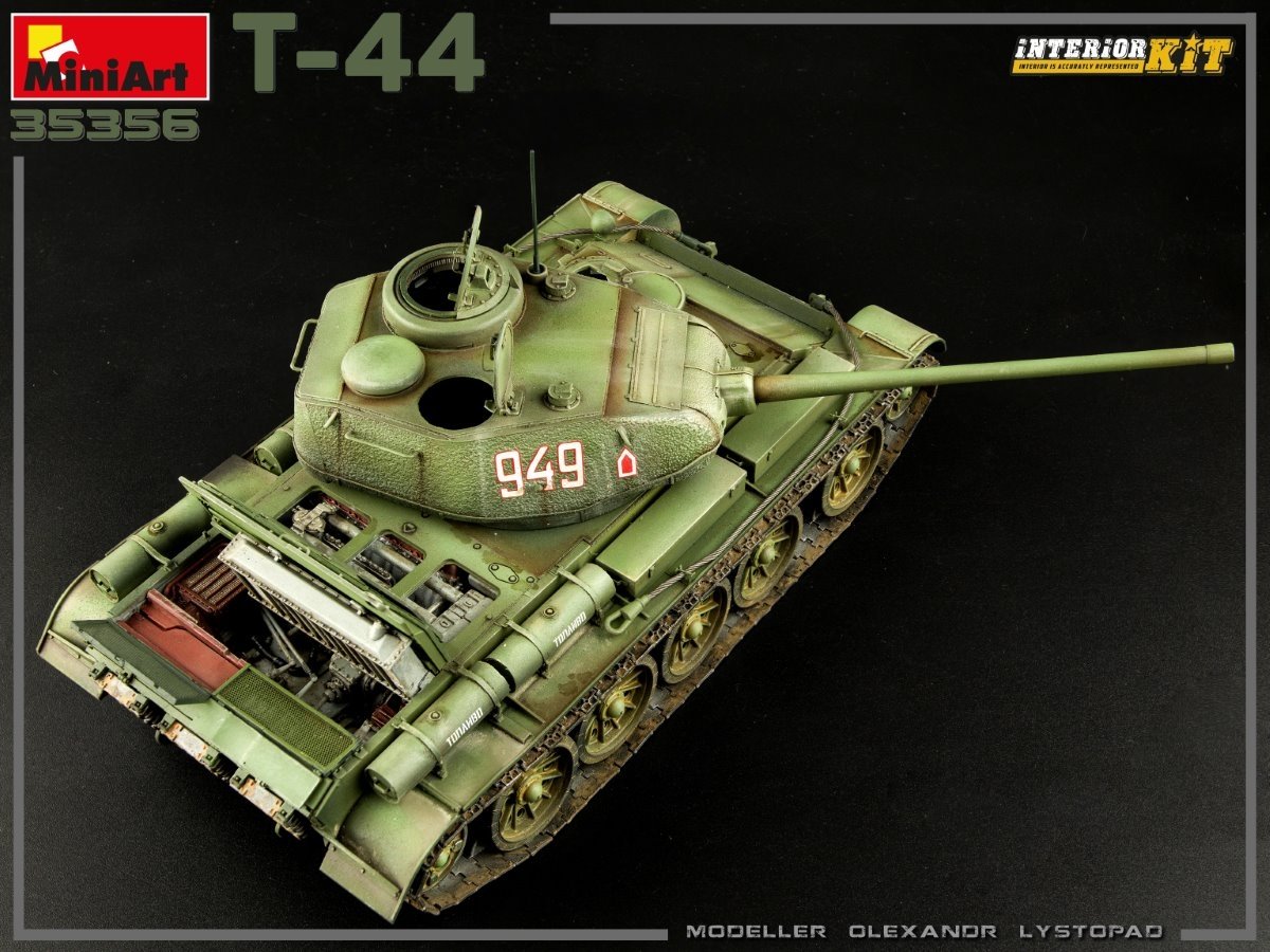 MiniArt 35356 T-44 INTERIOR KIT 1/35 – zdjęcie 17