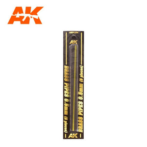 AK Interactive AK9104 TUYAUX EN LAITON 0,5MM Ø. 5 UNITÉS. – image 2