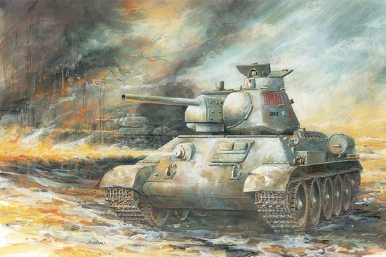 Dragon 6614 Modèle soviétique OT-34/76 1943 (1/35)