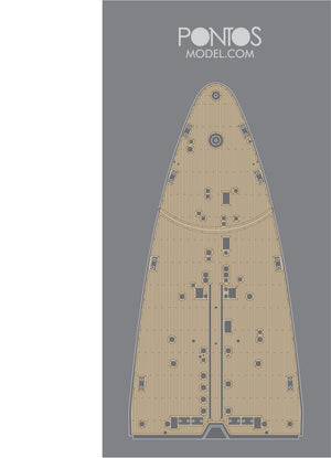 Pontos 35023WD1 RN Roma Wooden Deck set 1/350 – immagine 4